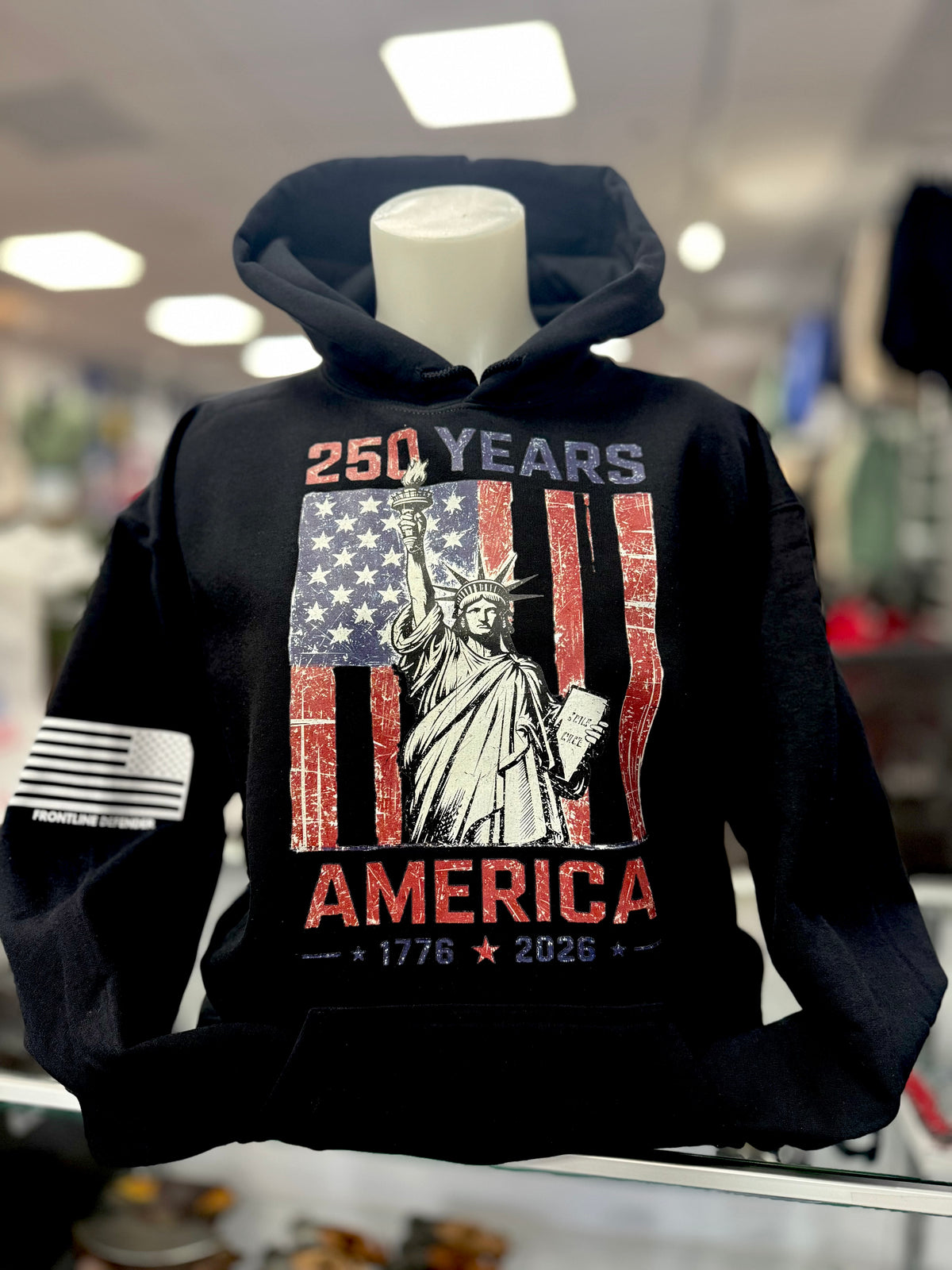 Lady Liberty 250th Hoodie