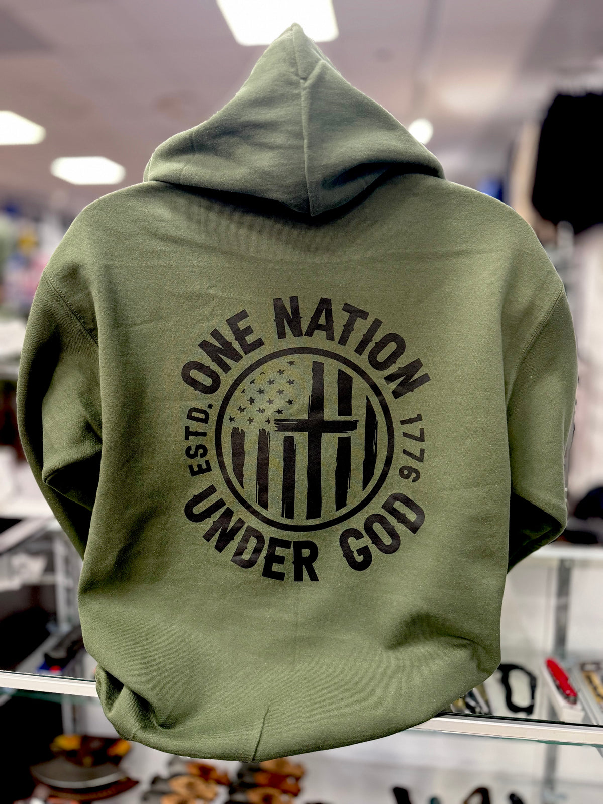 One Nation Under God Hoodie