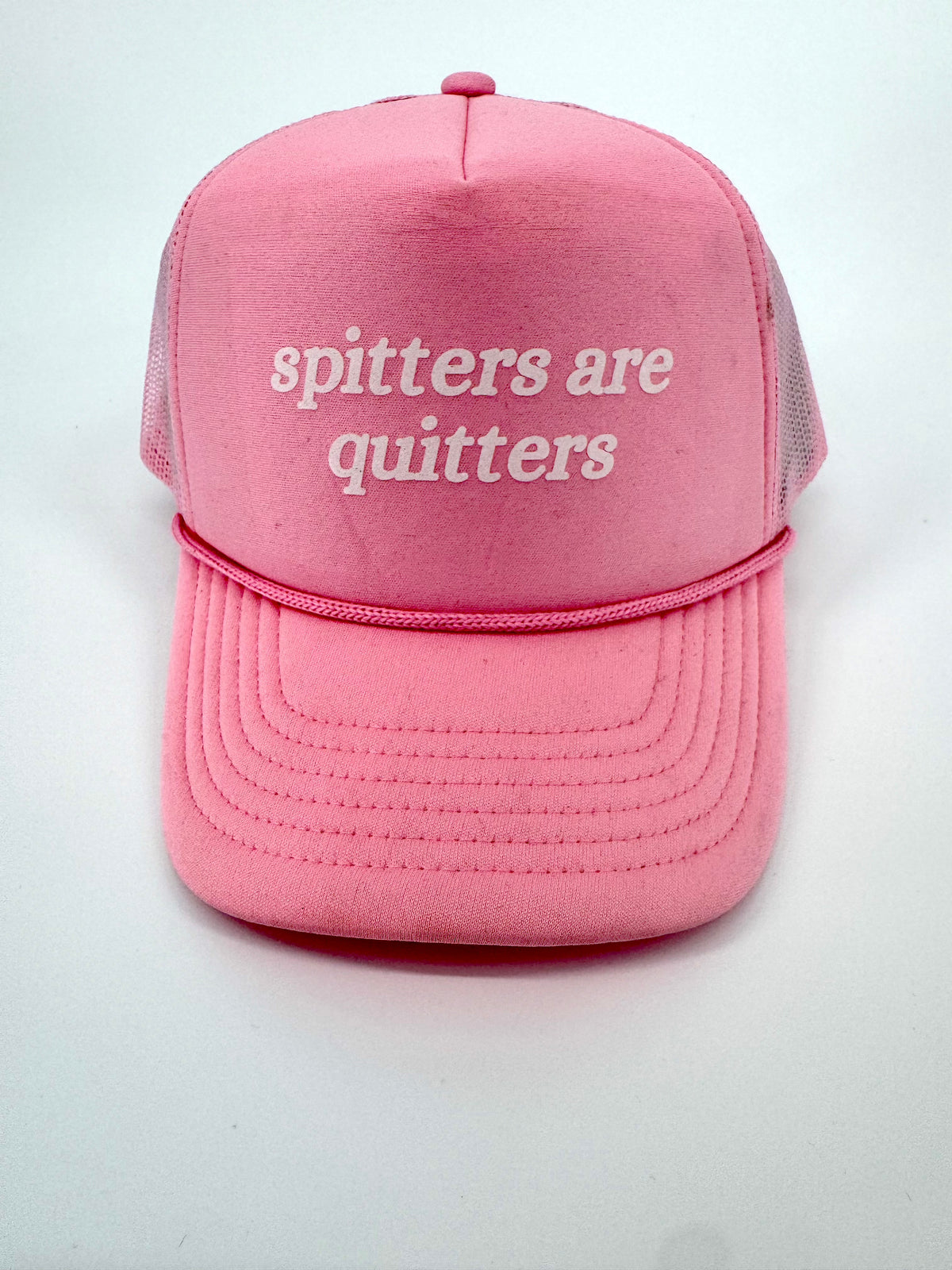 Spitters Are Quiters