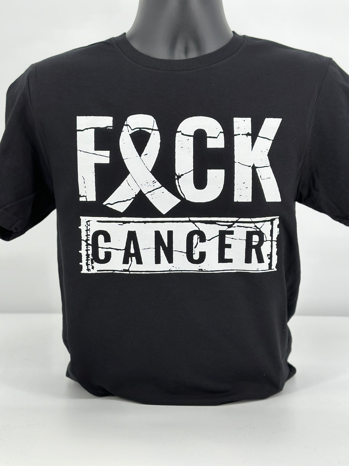 F*ck Cancer - White Ink