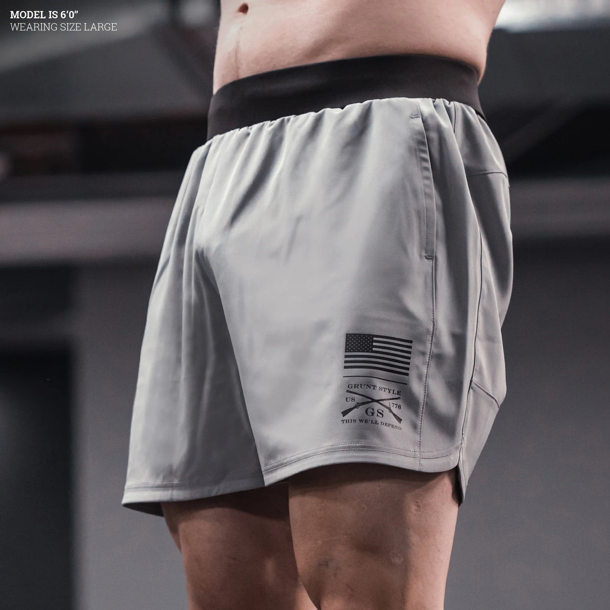 Men's Training Shorts Gray