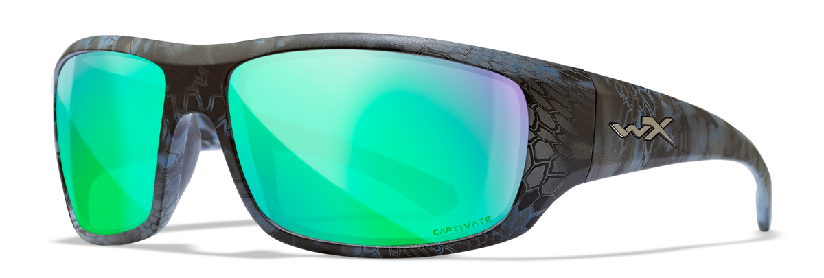 Omega Captivate Pol Green Mirror / Kryptek Neptune Frame